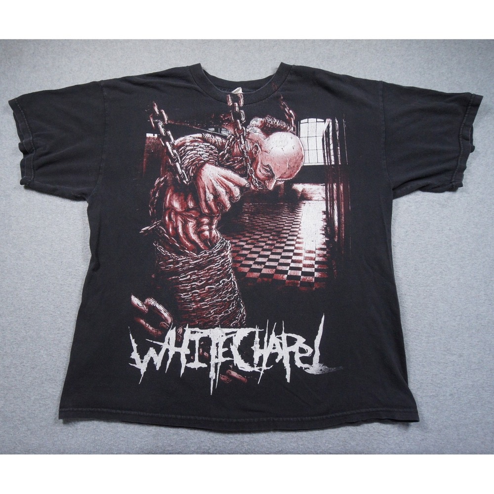 Whitechapel Shirt Mens XL Black The Decrepit Stench Of Your Demise Band Tee